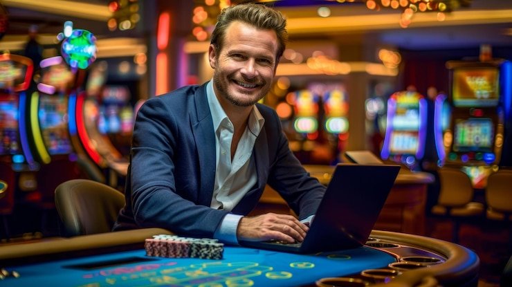 Tampilan portrait aplikasi bosgacor Speed Baccarat di ponsel menampilkan meja, chip selector, dan live chat dengan dealer